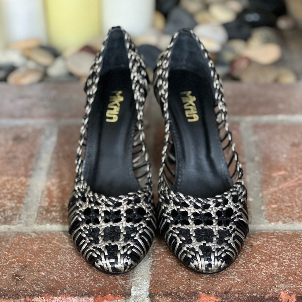 Mikala Woven Pumps